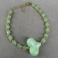 PULSERA DE CRISTAL CON CORAZON ACRILICO